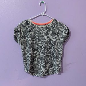 floral old navy shirt